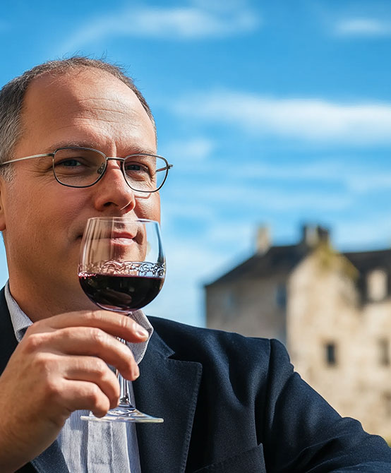 Seb, artisan sommelier et passionné d’accessoires de dégustation